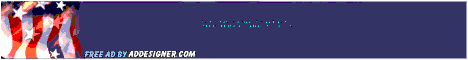 Your new banner ad from AdDesigner.com